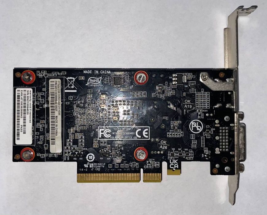 Відеокарта GT 1030 2GB DDR4 Palit