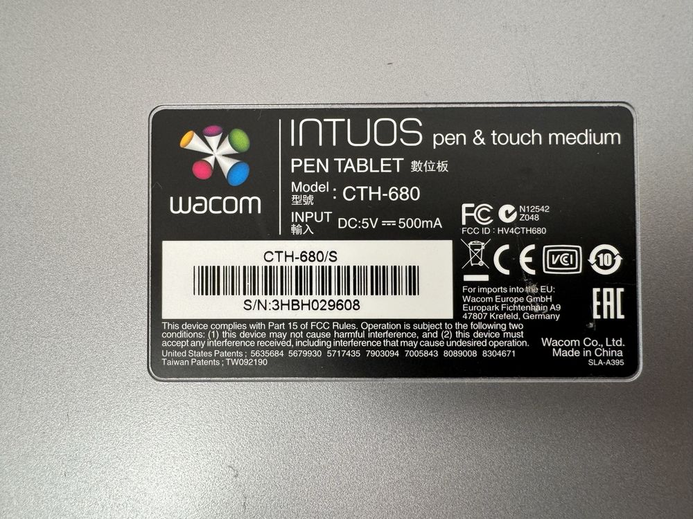 Tablet graficzny Wacom Intuos Pen&Touch M