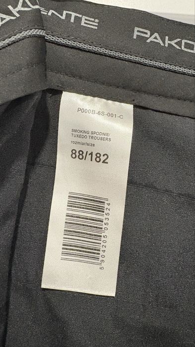 Garnitur czarny pako lorente