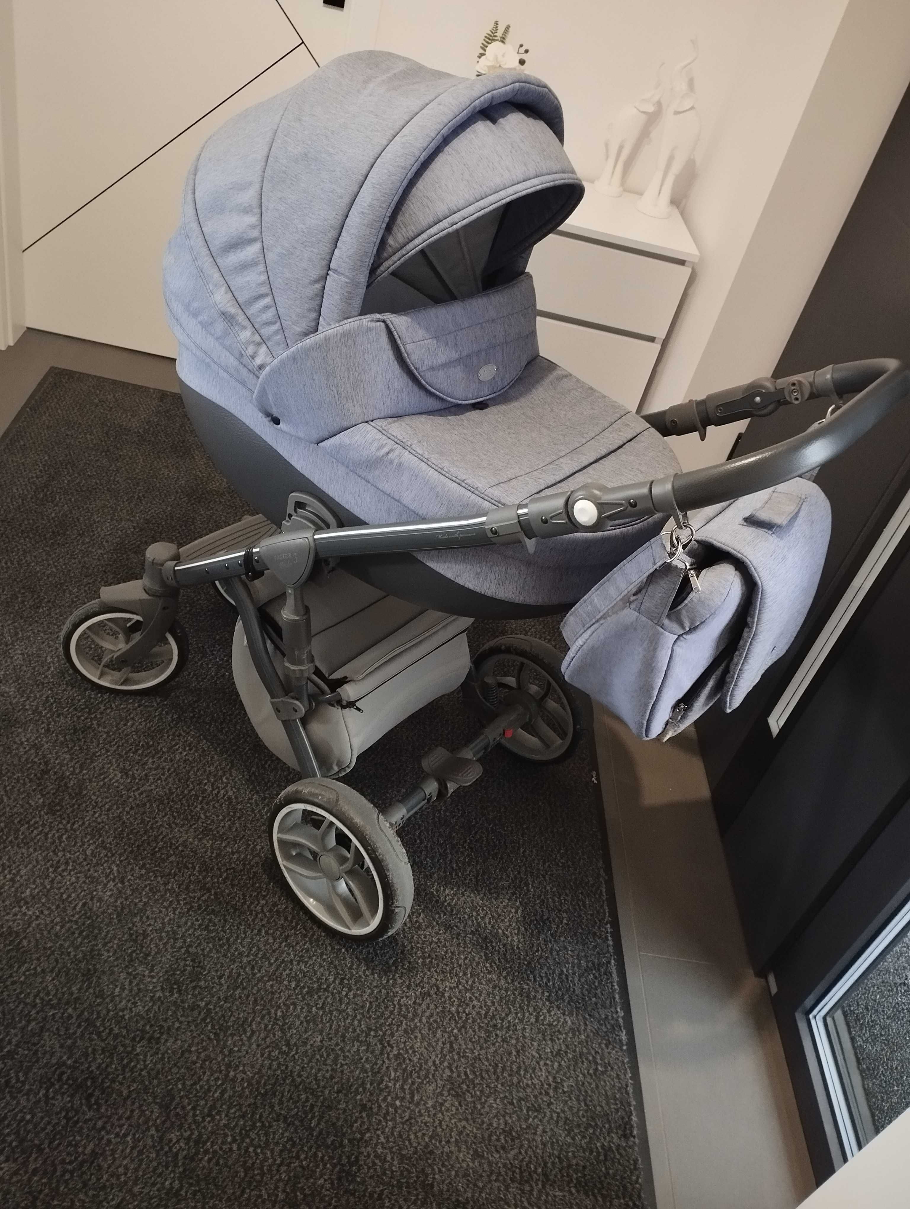 Wózek Baby Merc faster 3 zestaw 3w1