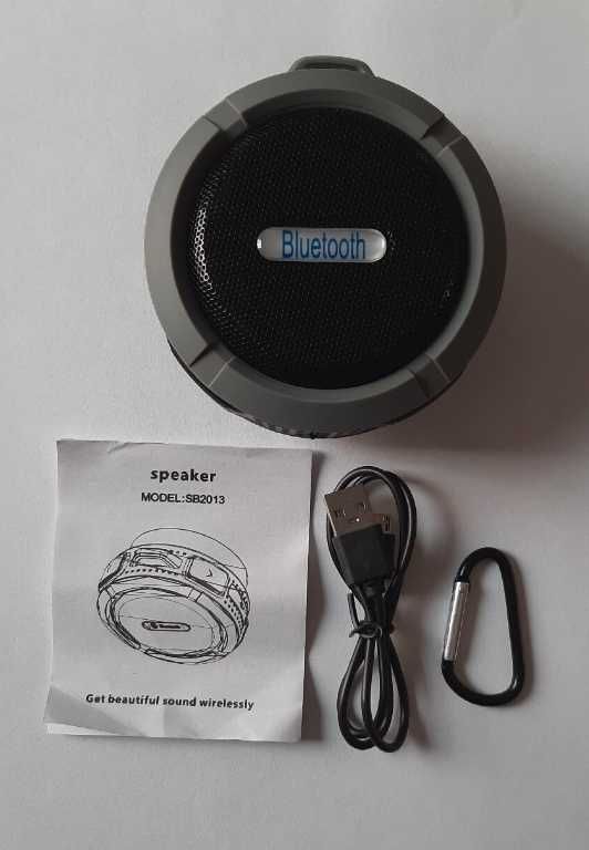 Głośnik bezprzewodowy wodoodporny do łazienki z radiem bluetooth C6