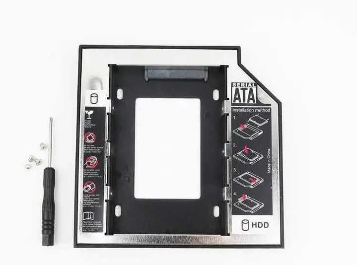 Оптибей карман для  ноутбука 12.7 / 9.5 / 9.0мм. (Second HDD Caddy)