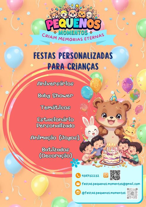 Festas Personalizadas para Crianças