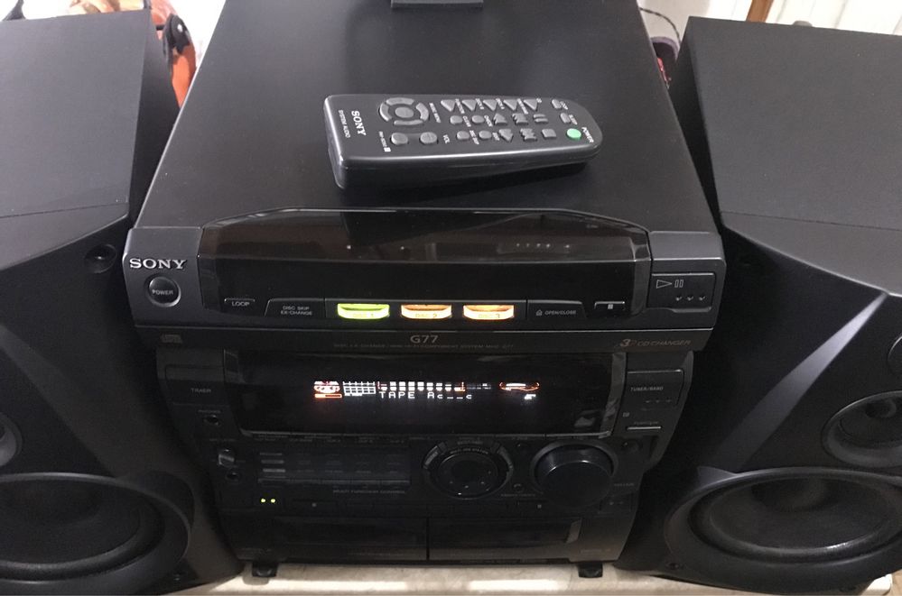 Музыкальный центр Sony mhc-g77