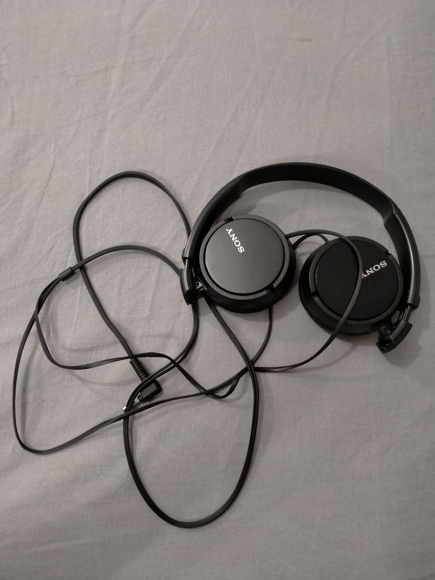 Słuchawki nauszne Sony MDR-ZX110 czarne