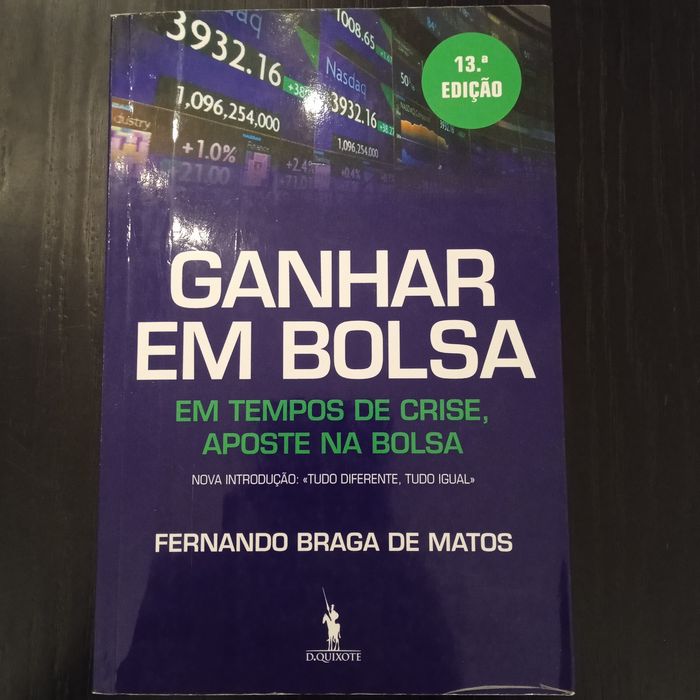 Livro - Ganhar em bolsa - aposte na bolsa
