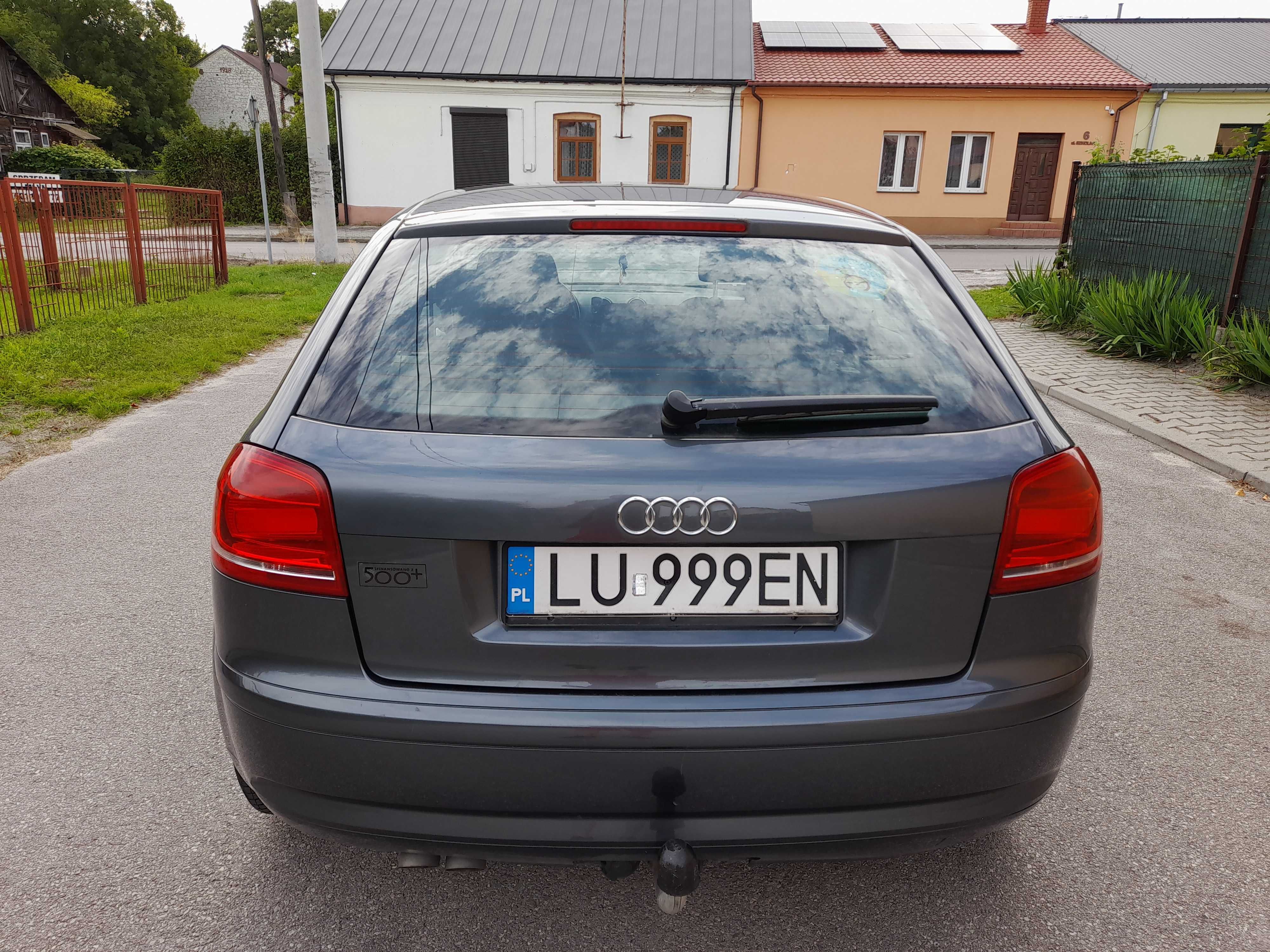 Audi A3 8p.2.0 tdi 140 koni,6 skrzynia,hak,klima sprawna