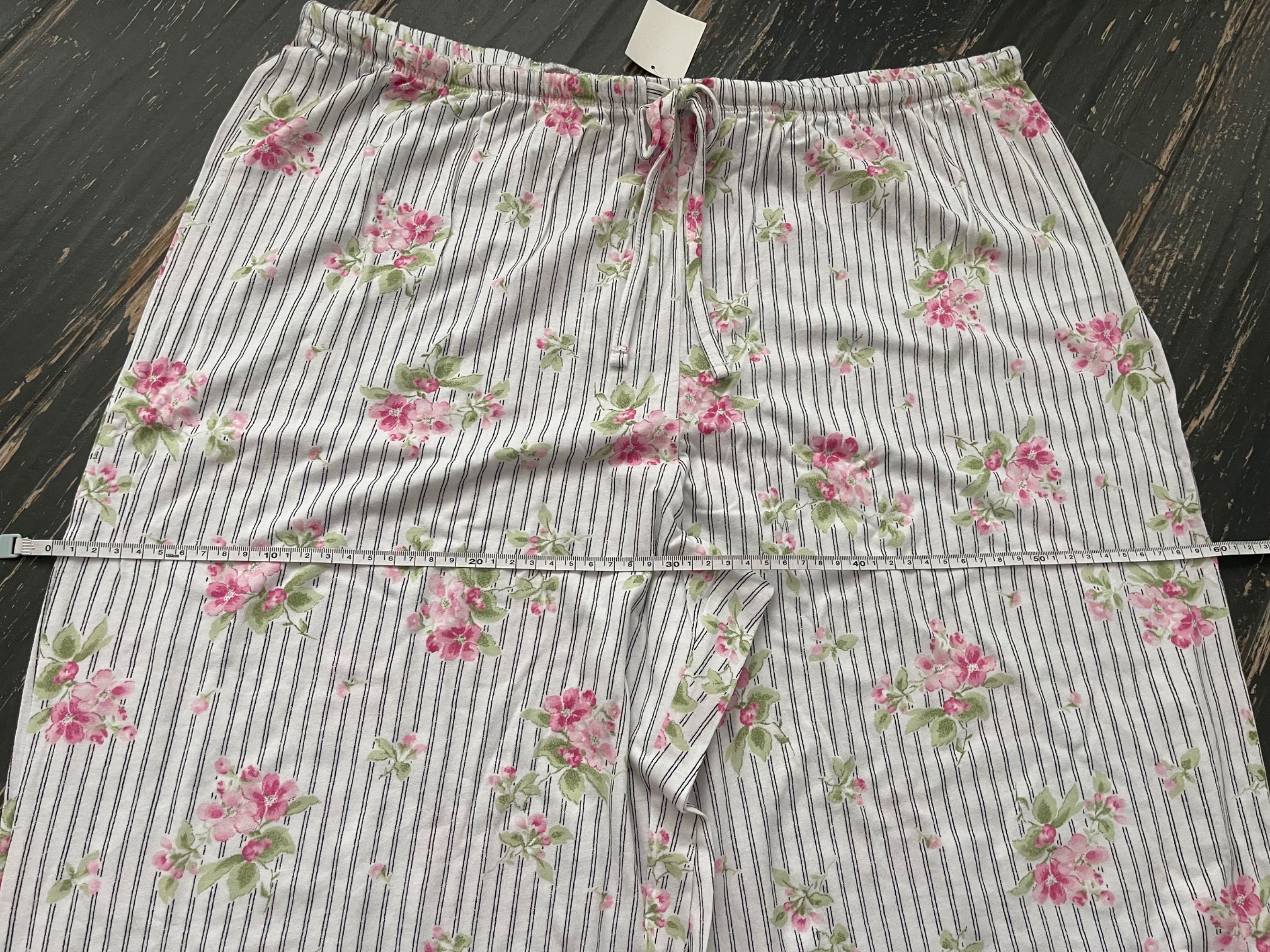 Ralph Lauren 3/4 Notch Collar Long PJ Set. Пижама коттон трикотаж р L