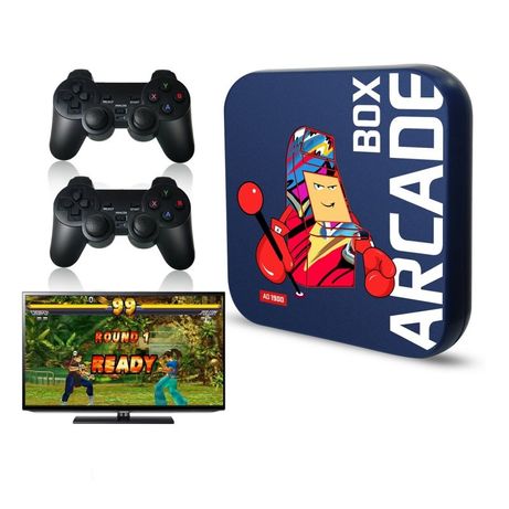 ARCADE BOX 64 GB - Consola de jogos Retro 33000 jogos