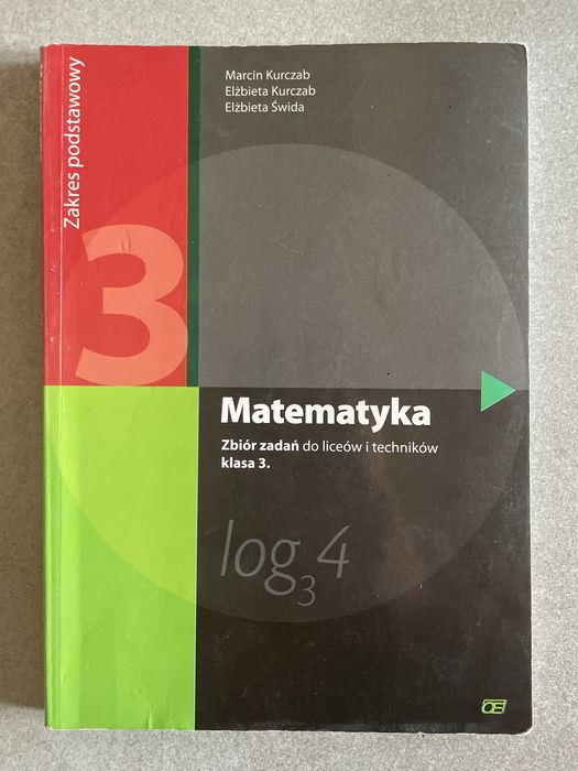 Matematyka 3. Zakres podstawowy. Zbiór zadań liceum i technikum