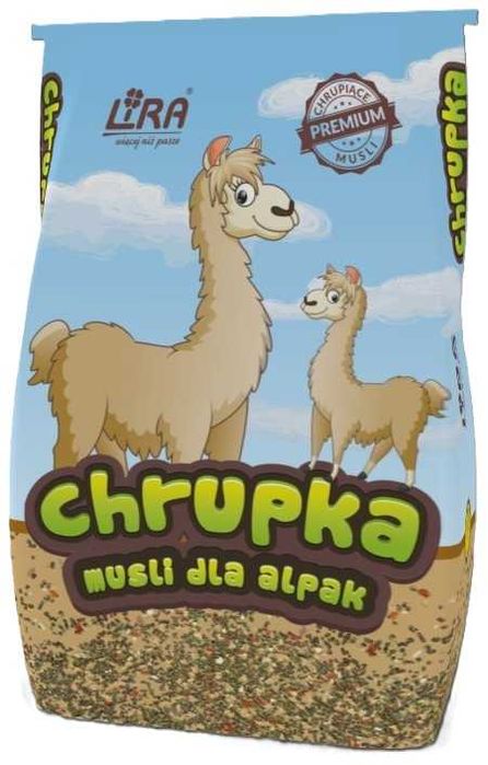 Pasza chrupka dla alpak 20 kg