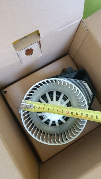 Крыльчатка моторчика печки Skoda Superb 1