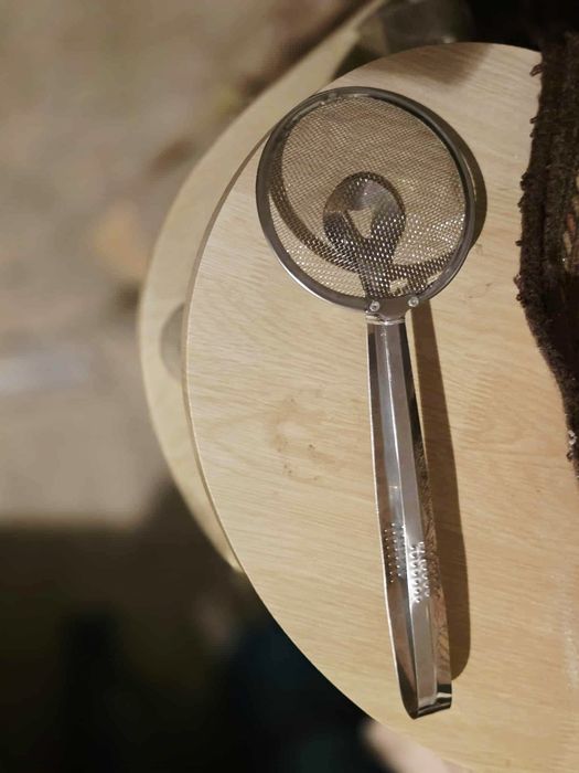 Dziadek Do Orzechów i Łyżka Z Sitkiem