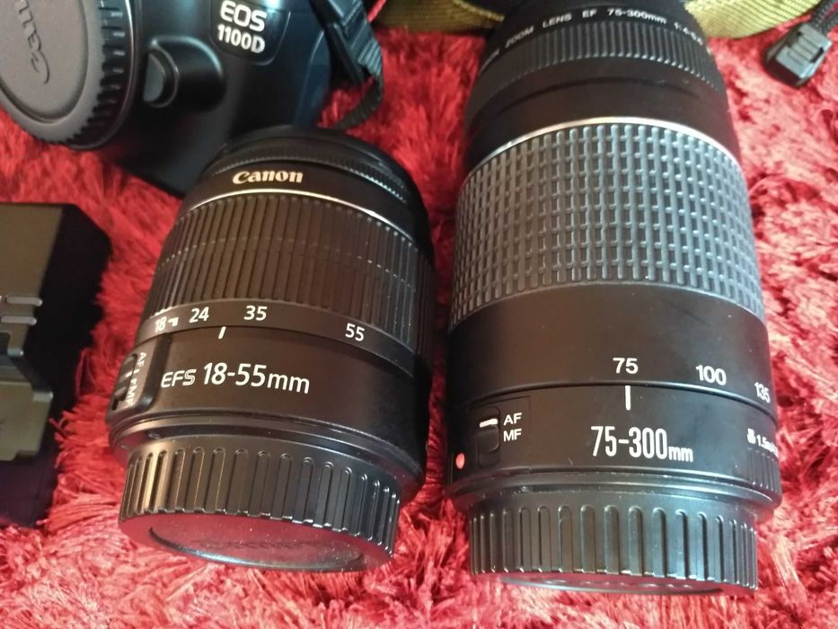 Canon EOS 1100D impecável com acessórios | Oferta do tripé