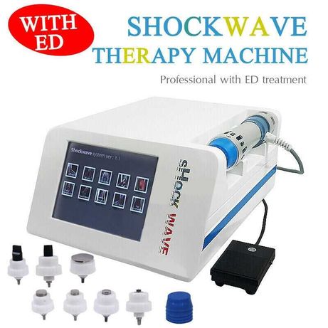 Maquina Terapia Ondas de choque Shock Wave 7 ponteiras