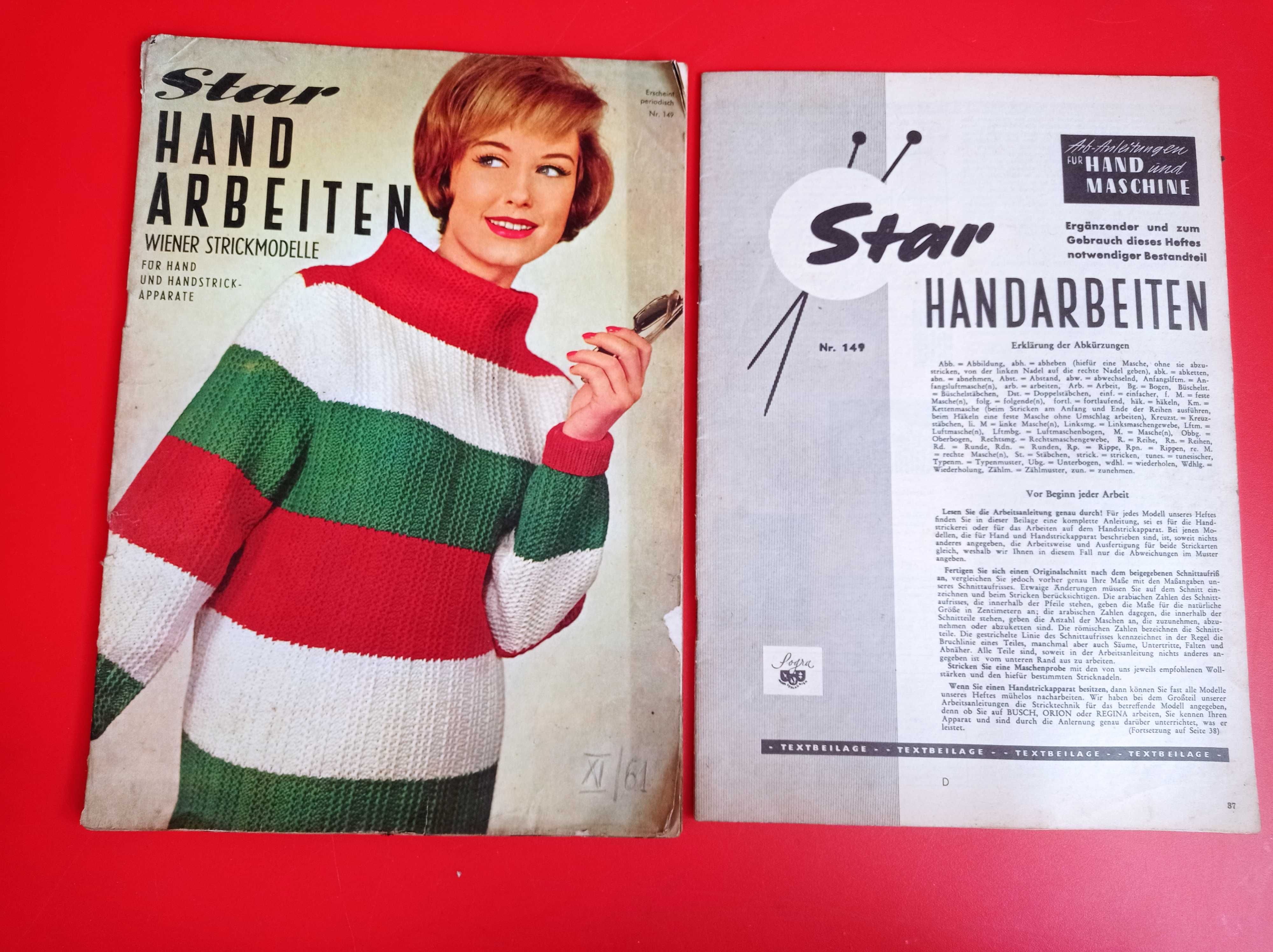 Star hand arbeiten, 11/1961