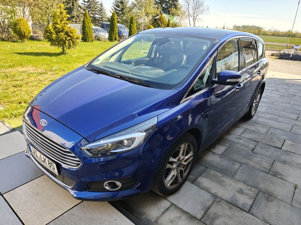 39.999Netto Ford S Max pełne wyposażenie skóra panorama hak automatik