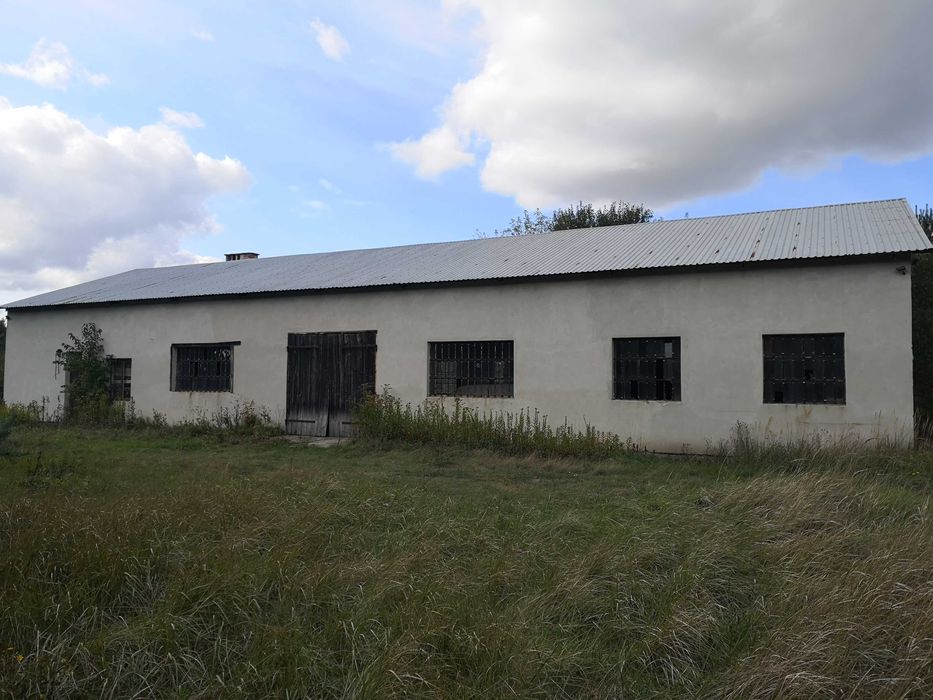 Budynek gospodarczy na dużej działce Otwock, Sobienie Biskupie