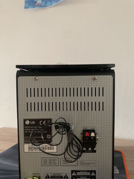 LG XA14 odtwarzacz