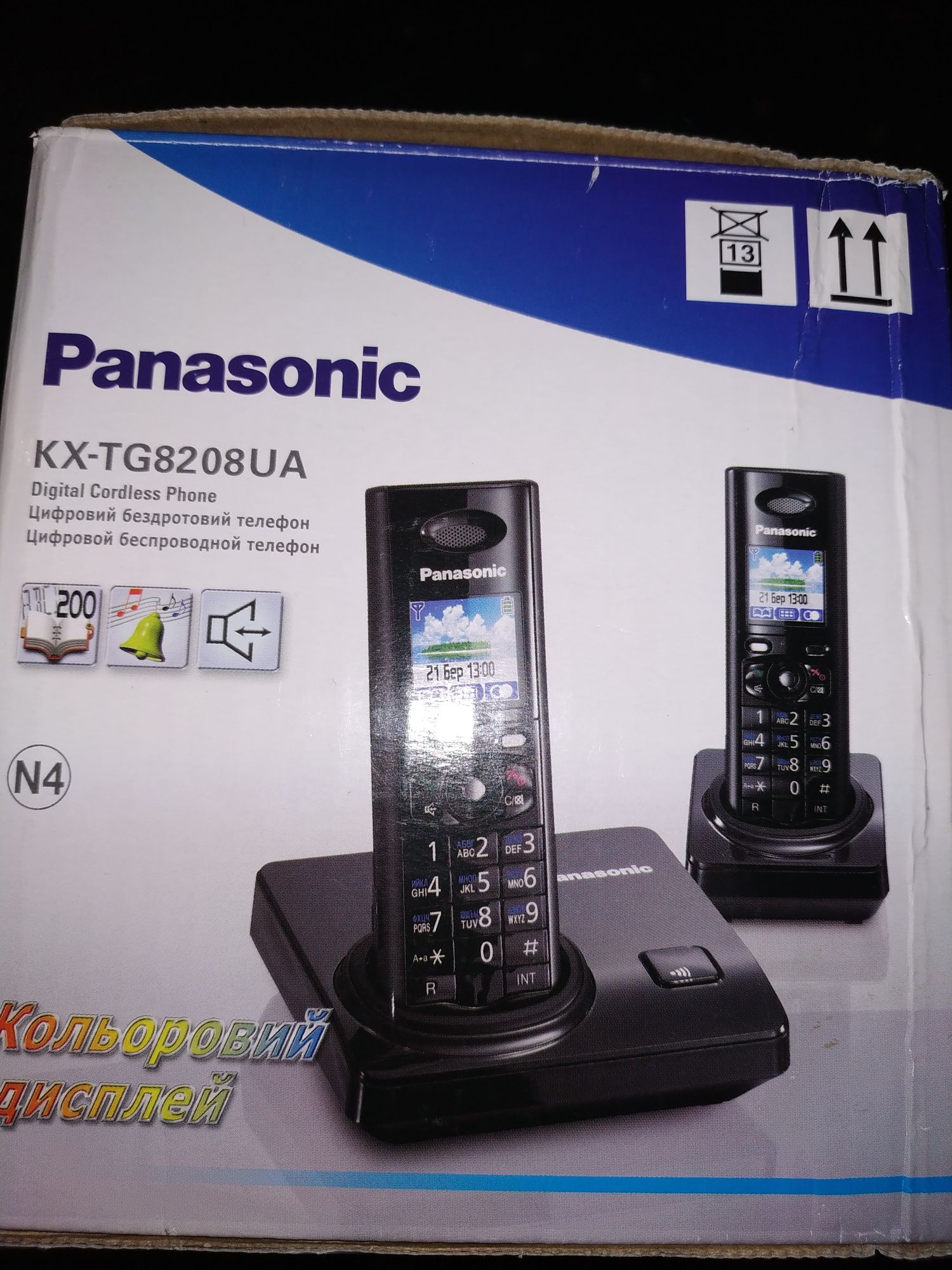 Цифровой безпроводной телефон Panasonic