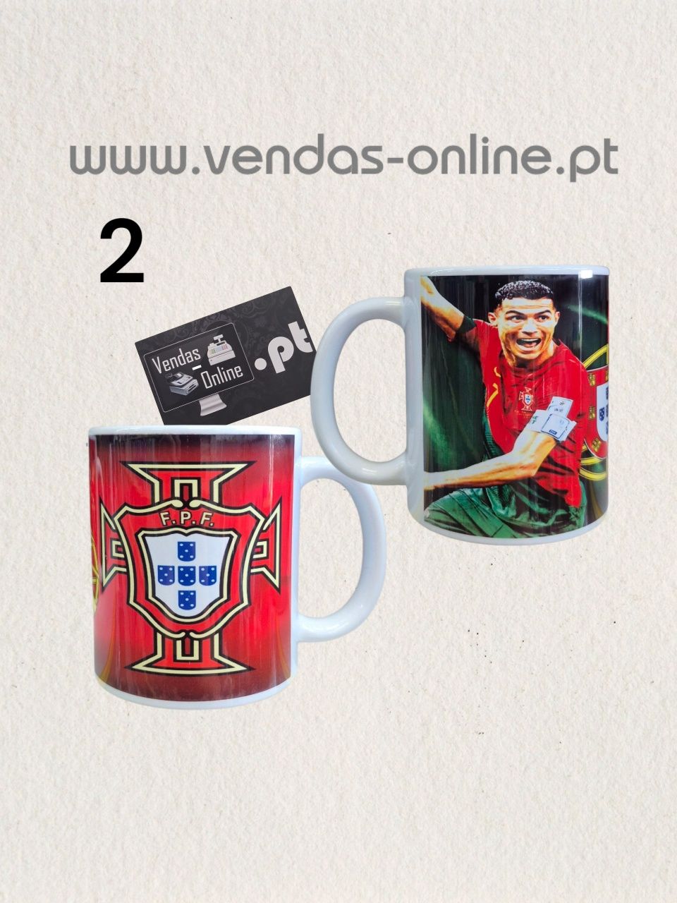 Canecas Cristiano Ronaldo CR7 Selecção Portuguesa