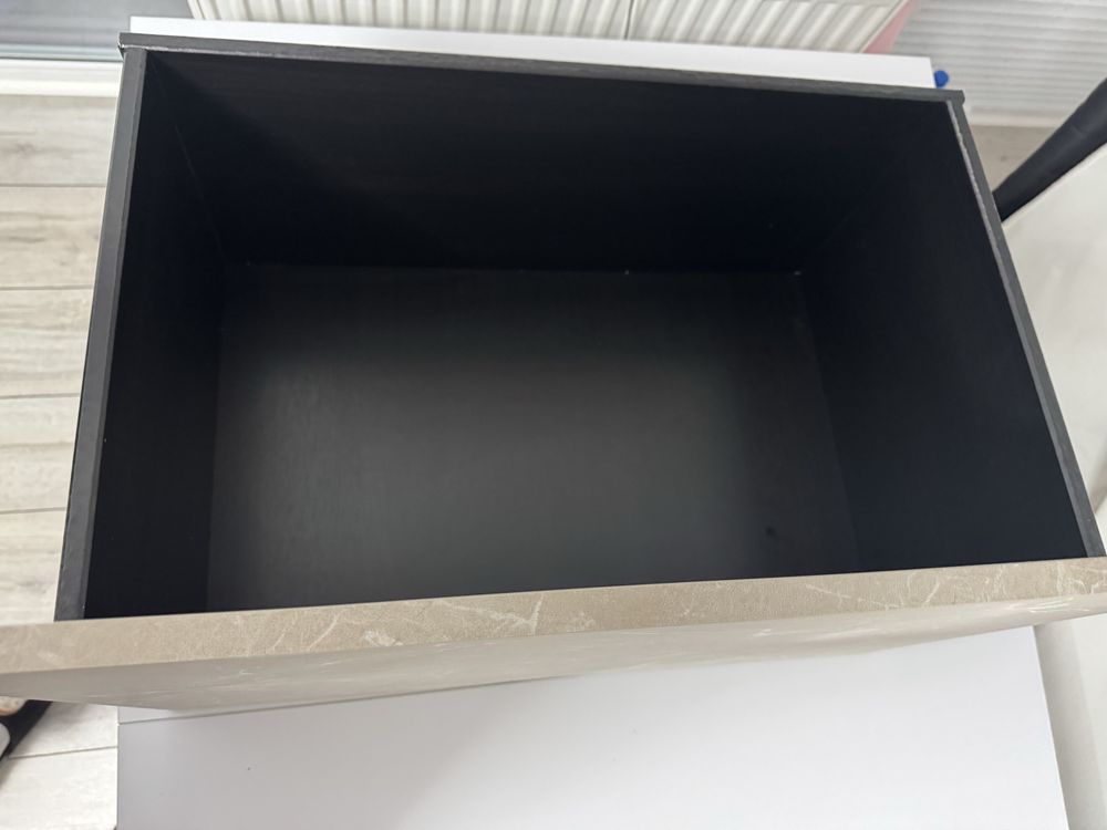 Ikea BERGSVIKEN szuflada z przodu, 60 x 26 cm, efekt beżowego marmuru