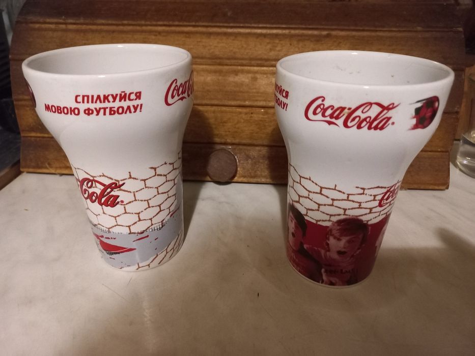 Стаканы керамические"Кока-Кола"