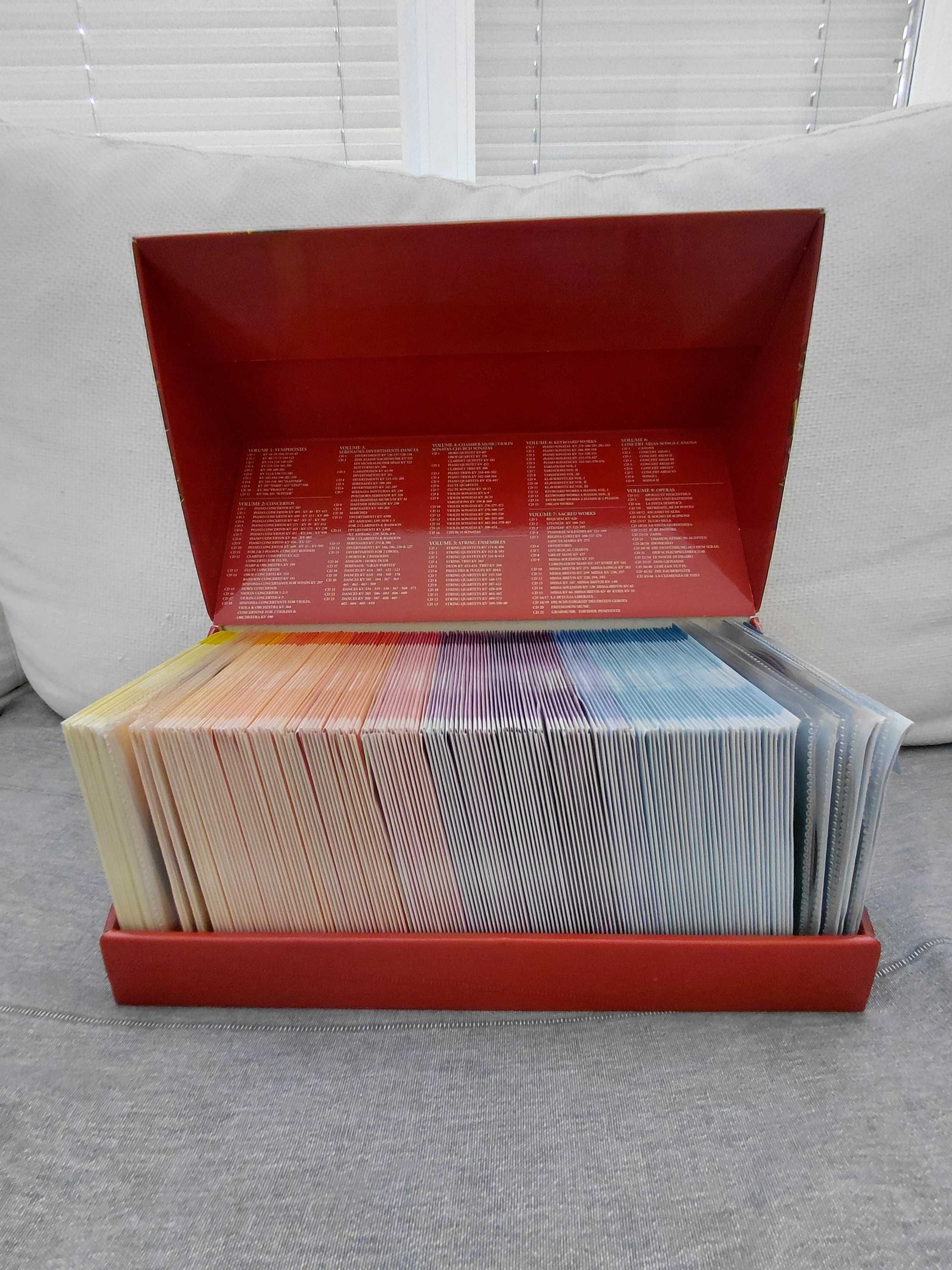 MOZART - 170 CDs - Obras Completas de Wolfgang Amadeus Mozart