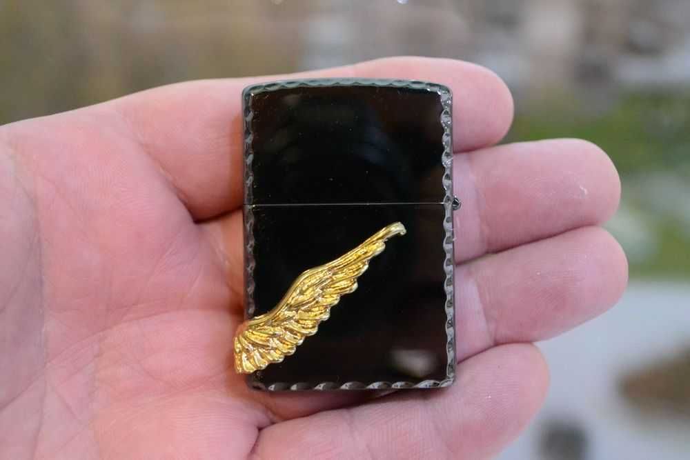 Запальничка Zippo Angel Wings Cross Black бензинова нова в коробці