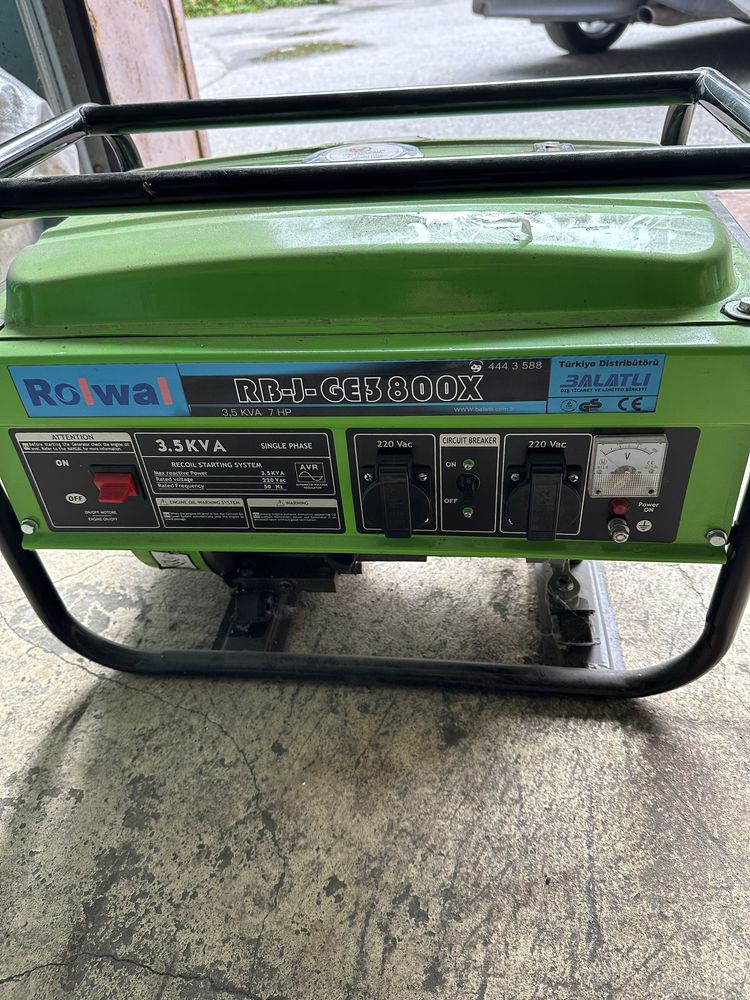 Генератор ROWA   3,5 KW.     RB-J-GE3 800X