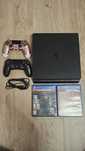 Playstation 4 Slim 1Tb 2 pady dualshock 2 gry