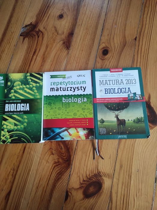 Biologia matura książki edukacyjne