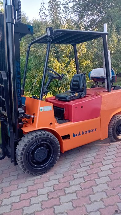 Wózek widłowy Bułgar 1792 LPG książka dozorowa UDT