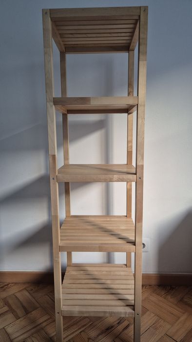 Estante em bamboo Ikea muskan