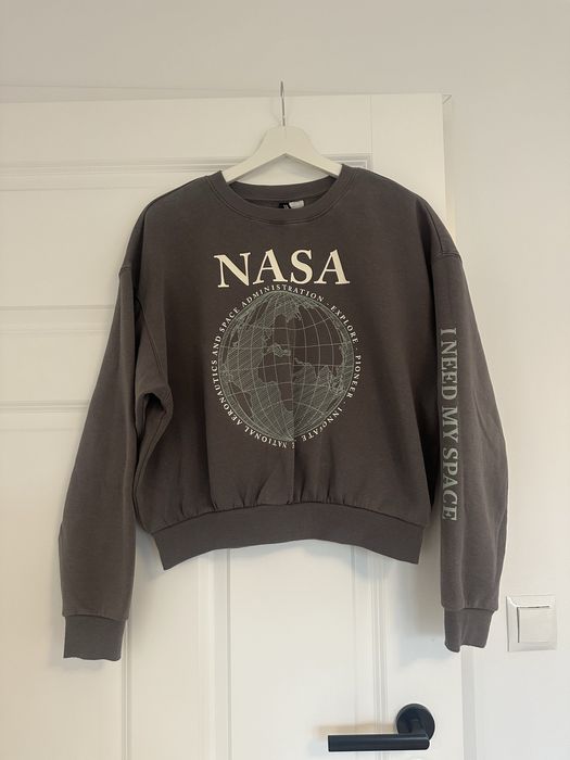 Szara bluza NASA H&M