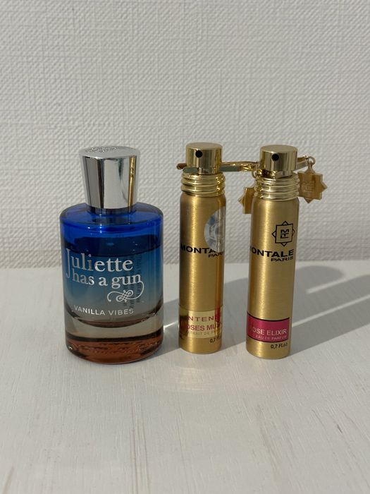 Dior Poison Girl, Jimmy Choo, Cacharel, Tommy Girl, Moschino Парфуми