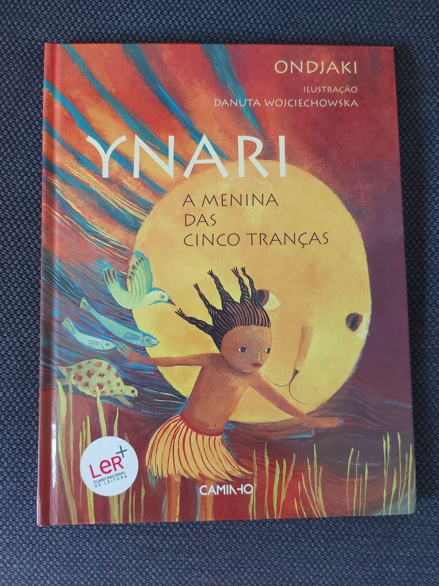 Livro Ynari : A Menina Das Cinco Tranças de Ondjaki  ler+