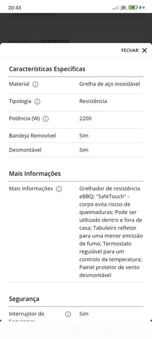 Grelhador de resistencia SEVERIN