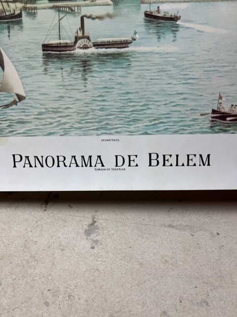 Estampa Panoramica de Belém