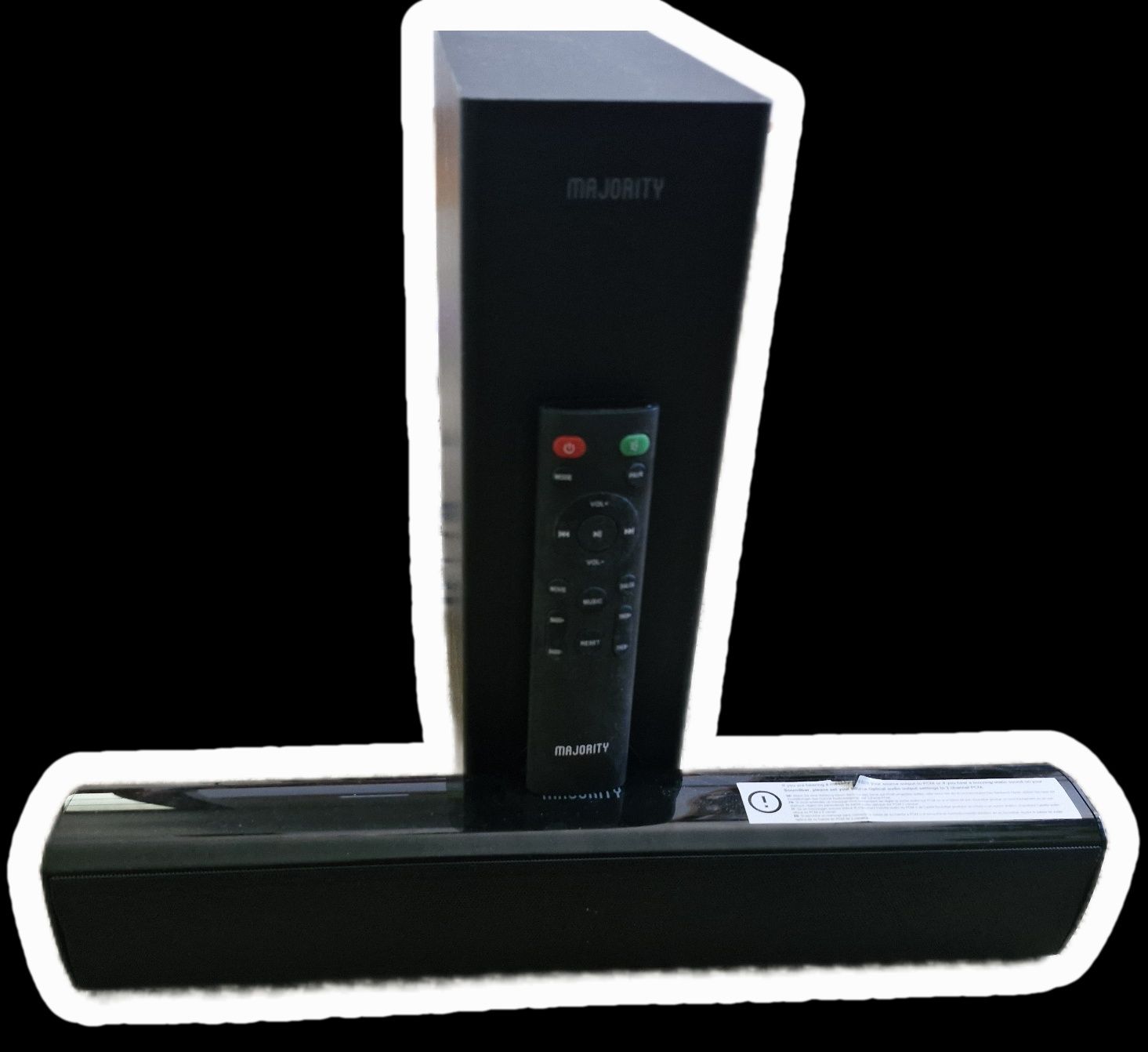 Majority Bowfell Plus, soundbar subwoofer