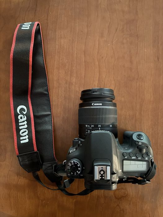 Maquina Fotografica Canon EOSD & objetiva 18-55: c/ nova, preço 5*