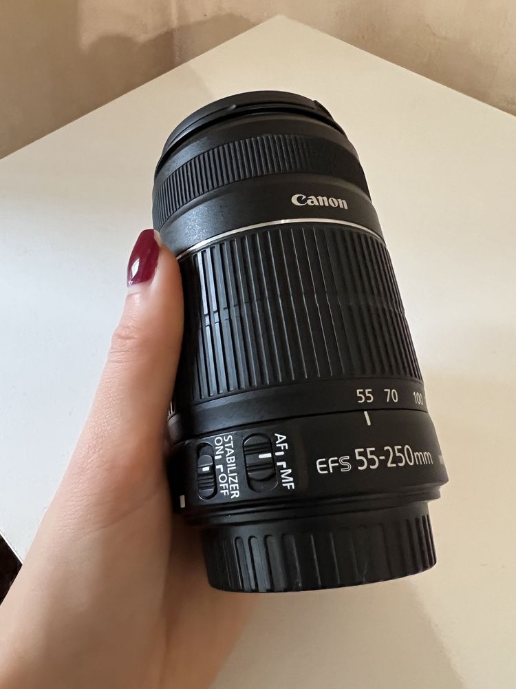 Объектив canon efs 55-250 mm