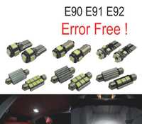 KIT COMPLETO 10 LAMPADAS LED INTERIOR PARA BMW SERIE 3 E90 E91 E92 06-11
