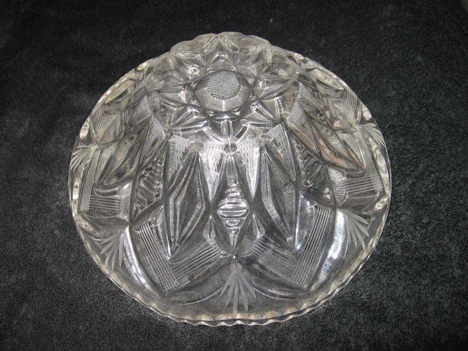 Кришталева салатниця цукерниця ваза для фруктів СРСР