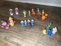 Zabawki kolekcjoner przyssawki warzywa smurfy George Peppa zwierzęta