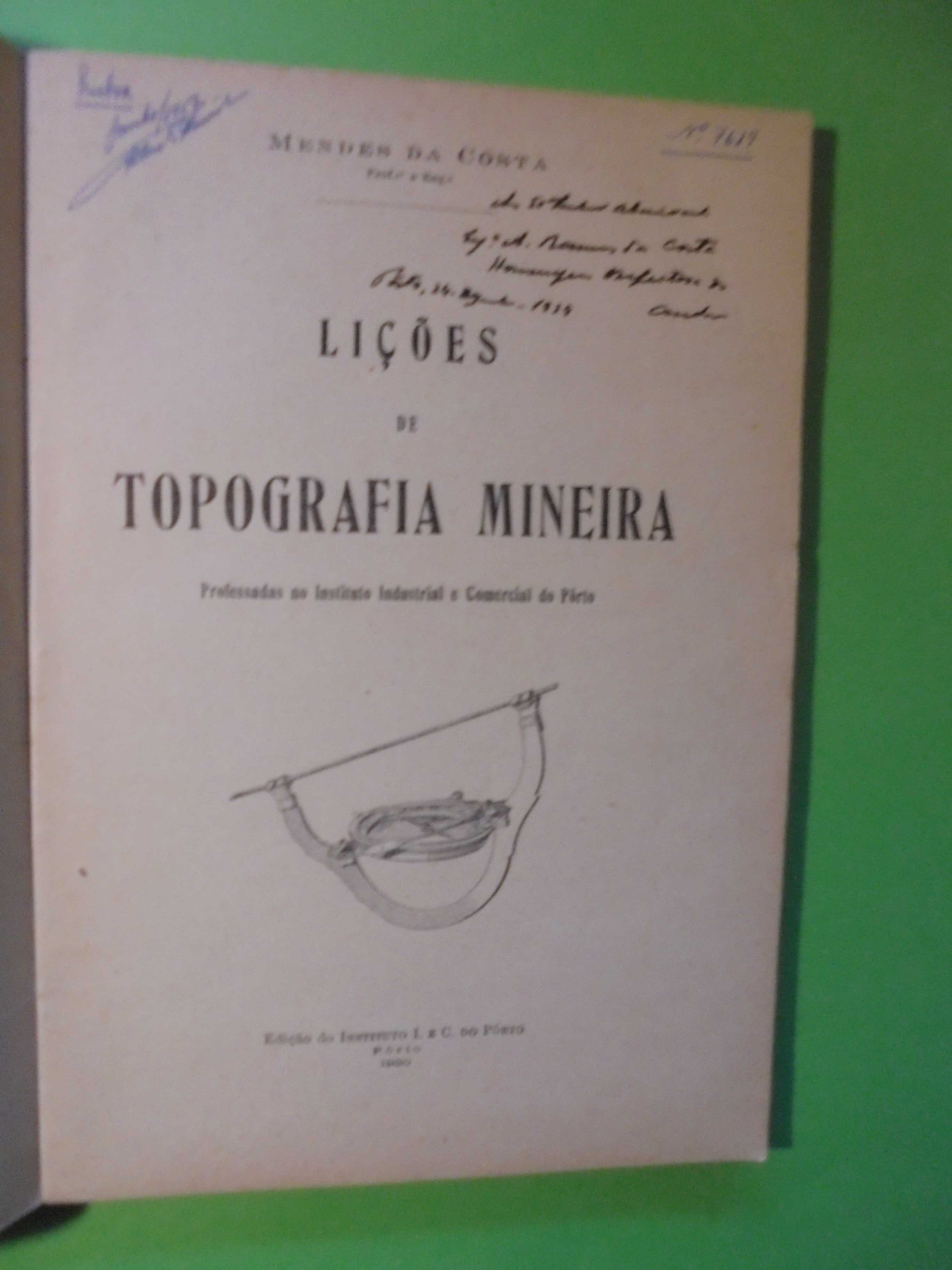 Costa (Mendes da);Lições de Tipografia Mineira;