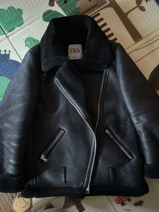 Дубленка zara в гарному стані