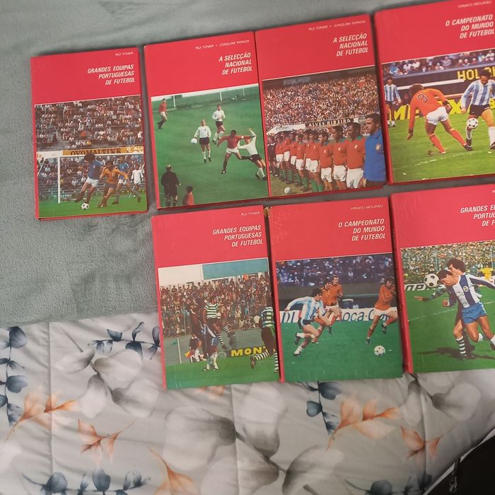 7 livros de colecção do Benfica