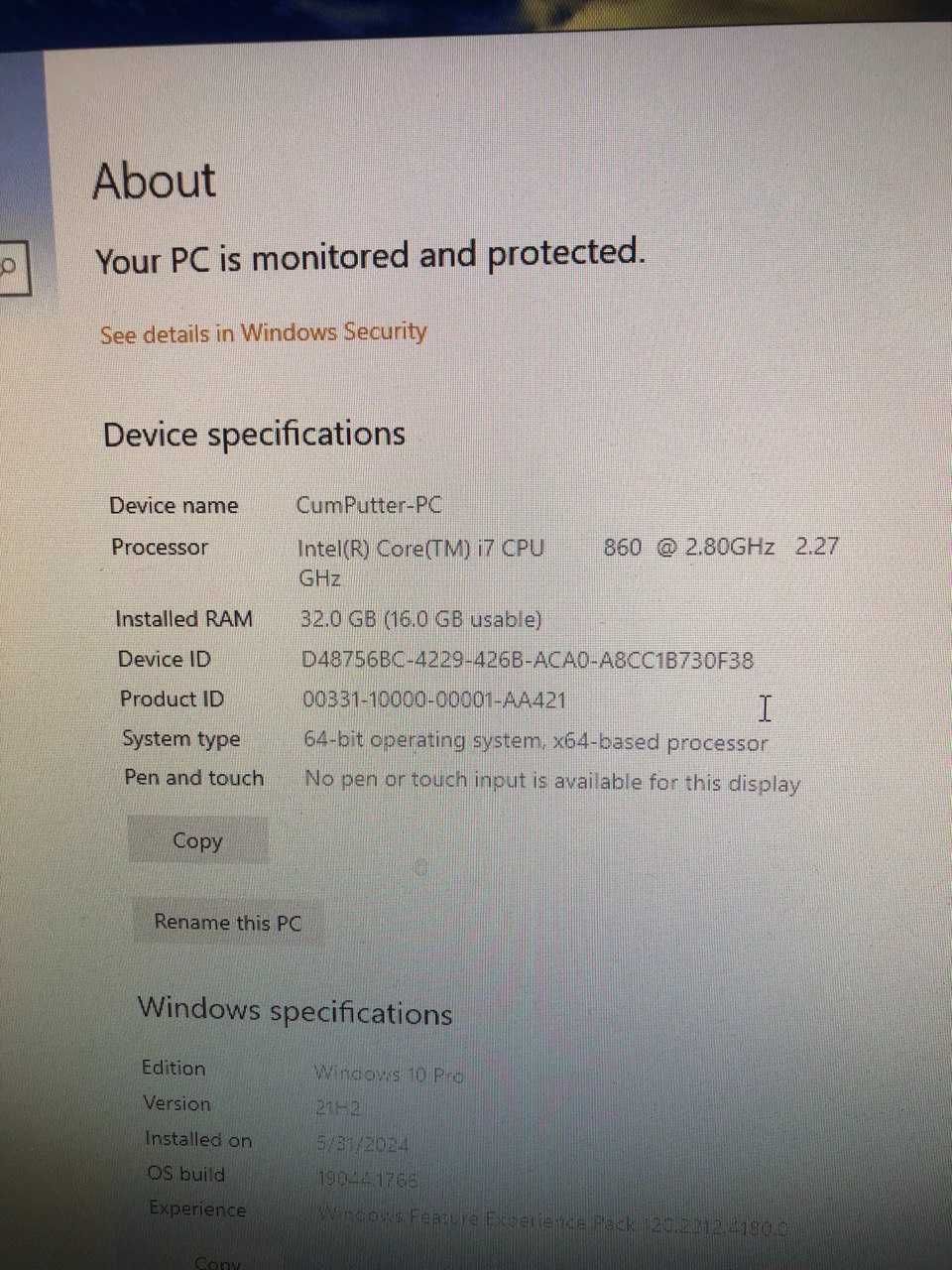 Компьютер Intel Core I7