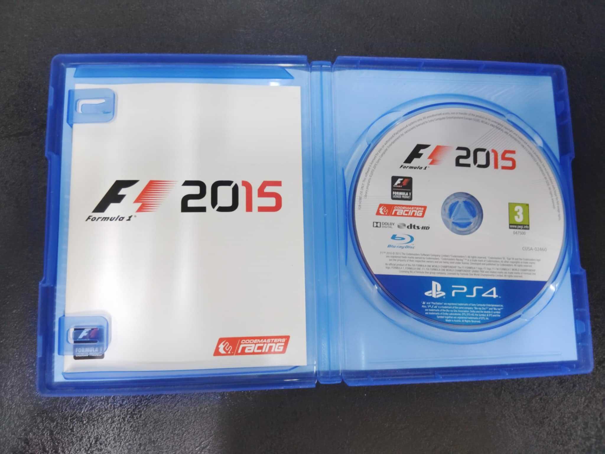 F1 2015 PS4 gra tylko po Angielsku ps4 i ps5